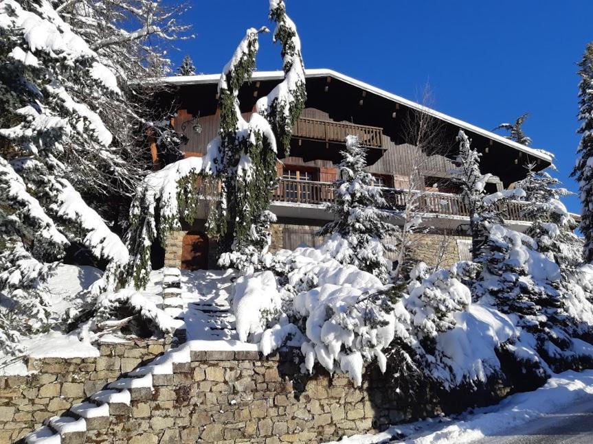 Chalet Horizon Blanc Megève Esterno foto