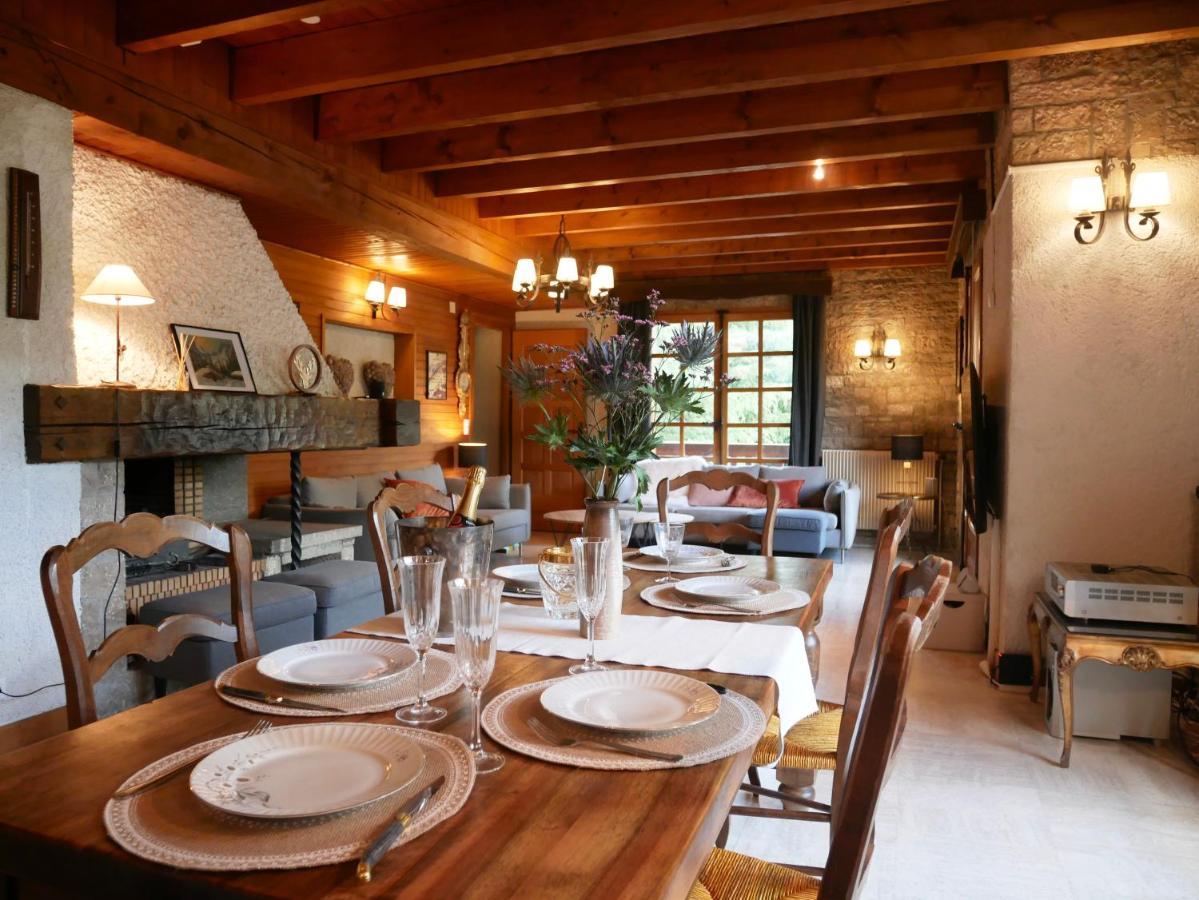 Chalet Horizon Blanc Megève Esterno foto