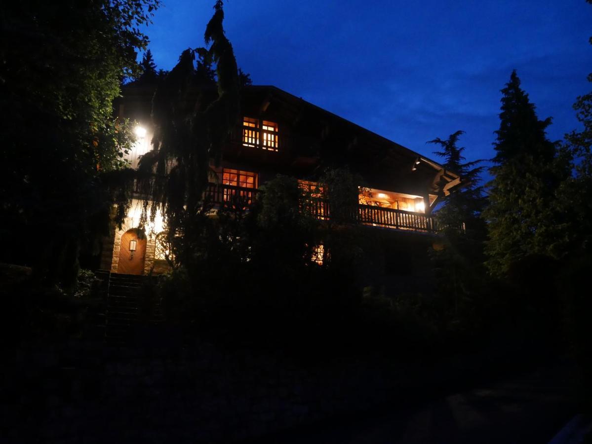 Chalet Horizon Blanc Megève Esterno foto