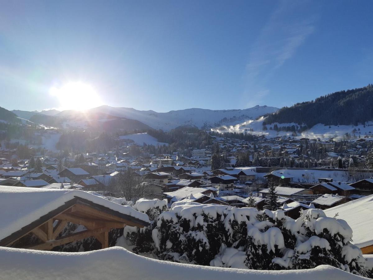 Chalet Horizon Blanc Megève Esterno foto