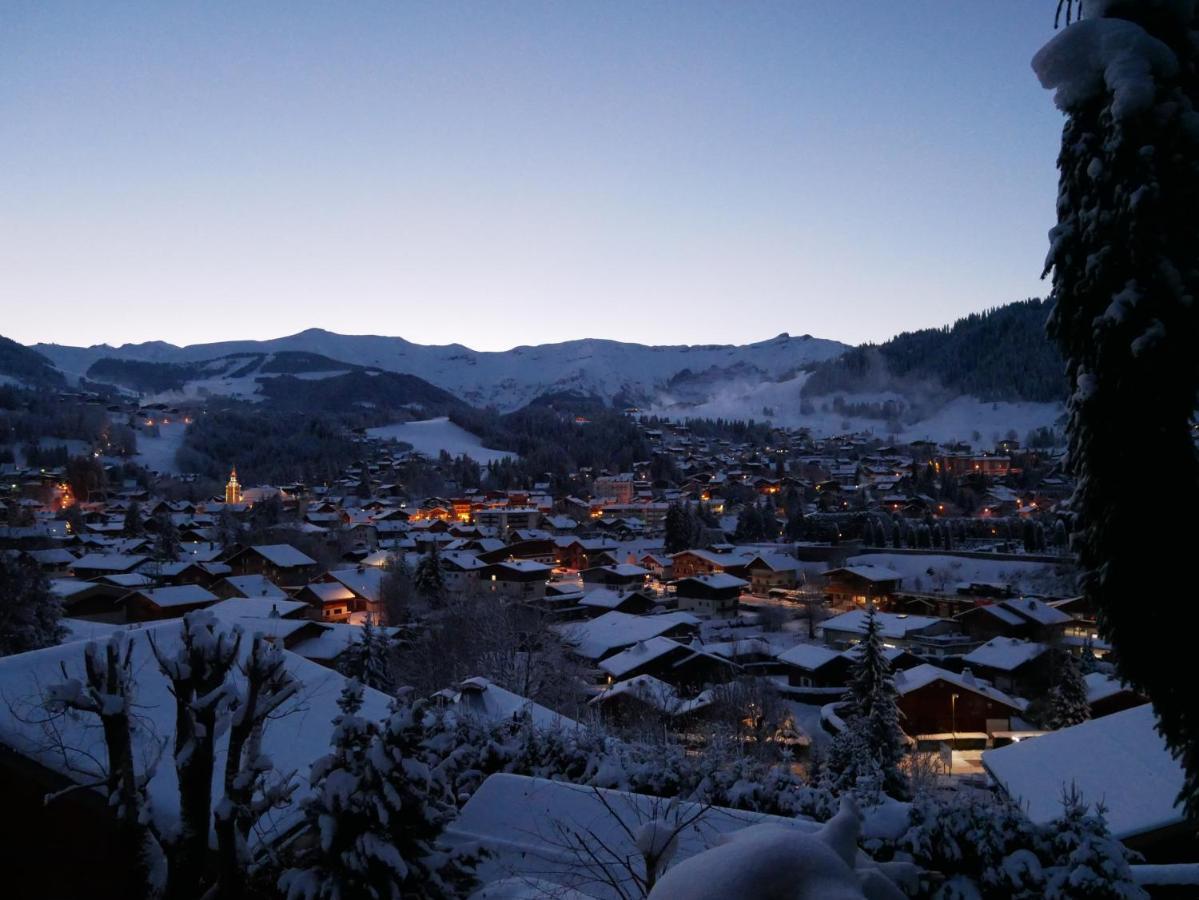 Chalet Horizon Blanc Megève Esterno foto