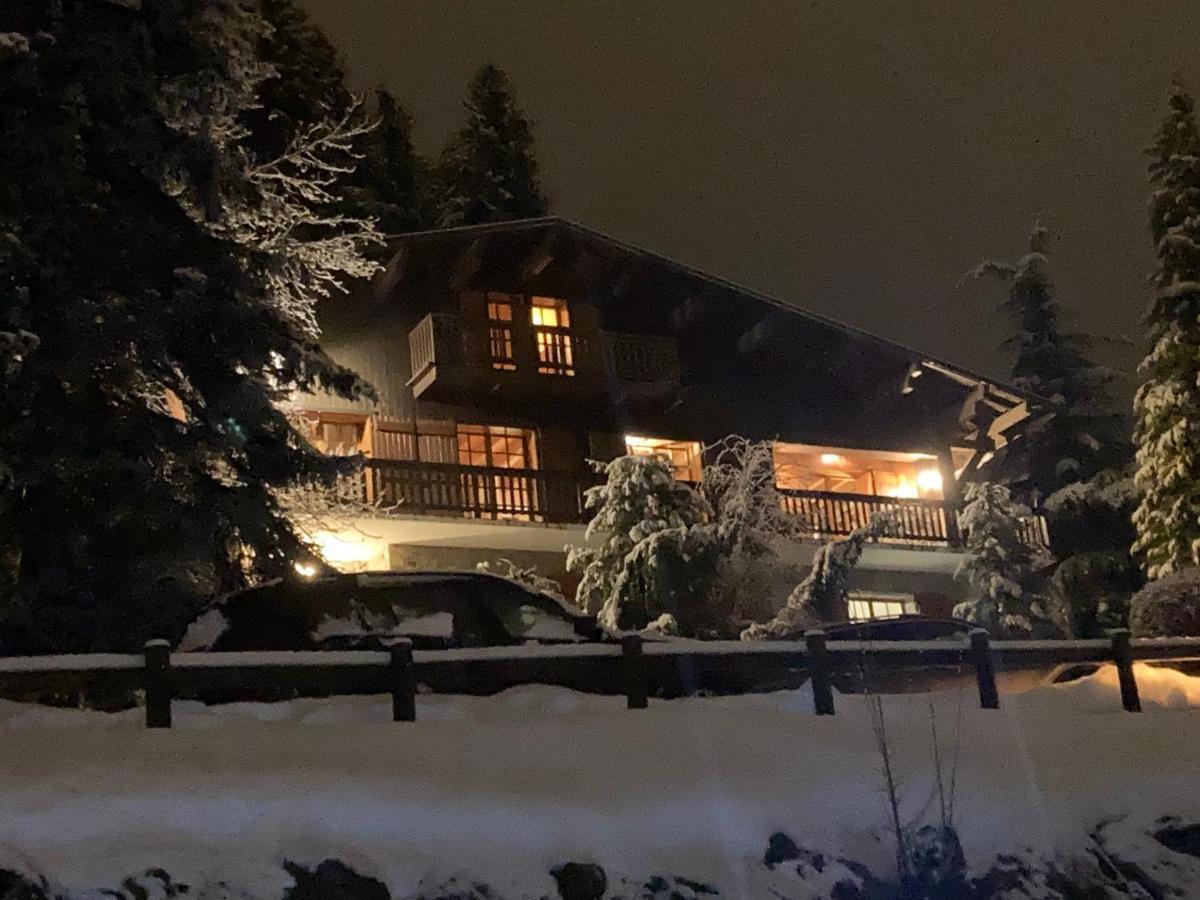 Chalet Horizon Blanc Megève Esterno foto